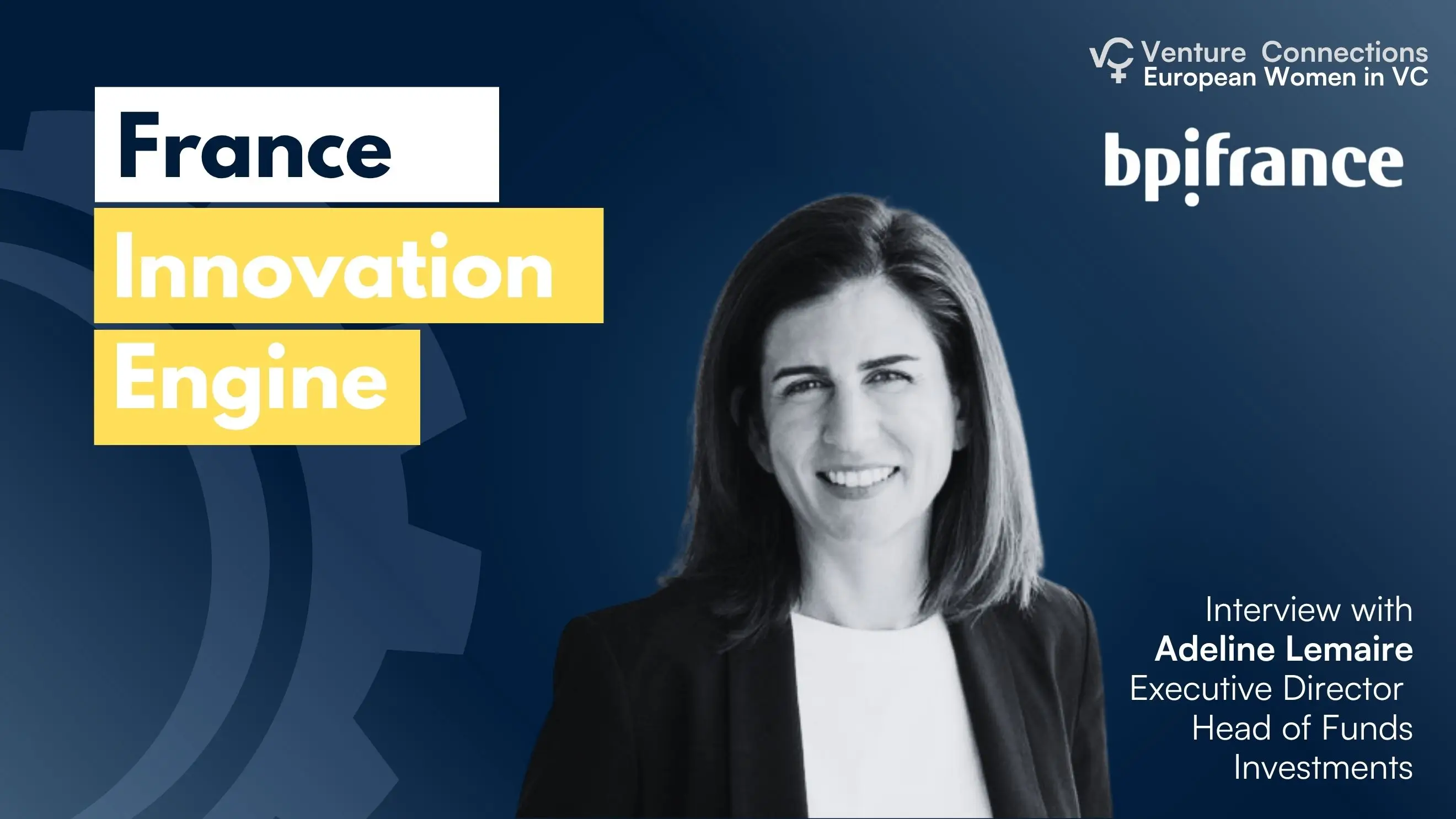 Adeline Lemaire, Executive Director of Funds of Funds at Bpifrance