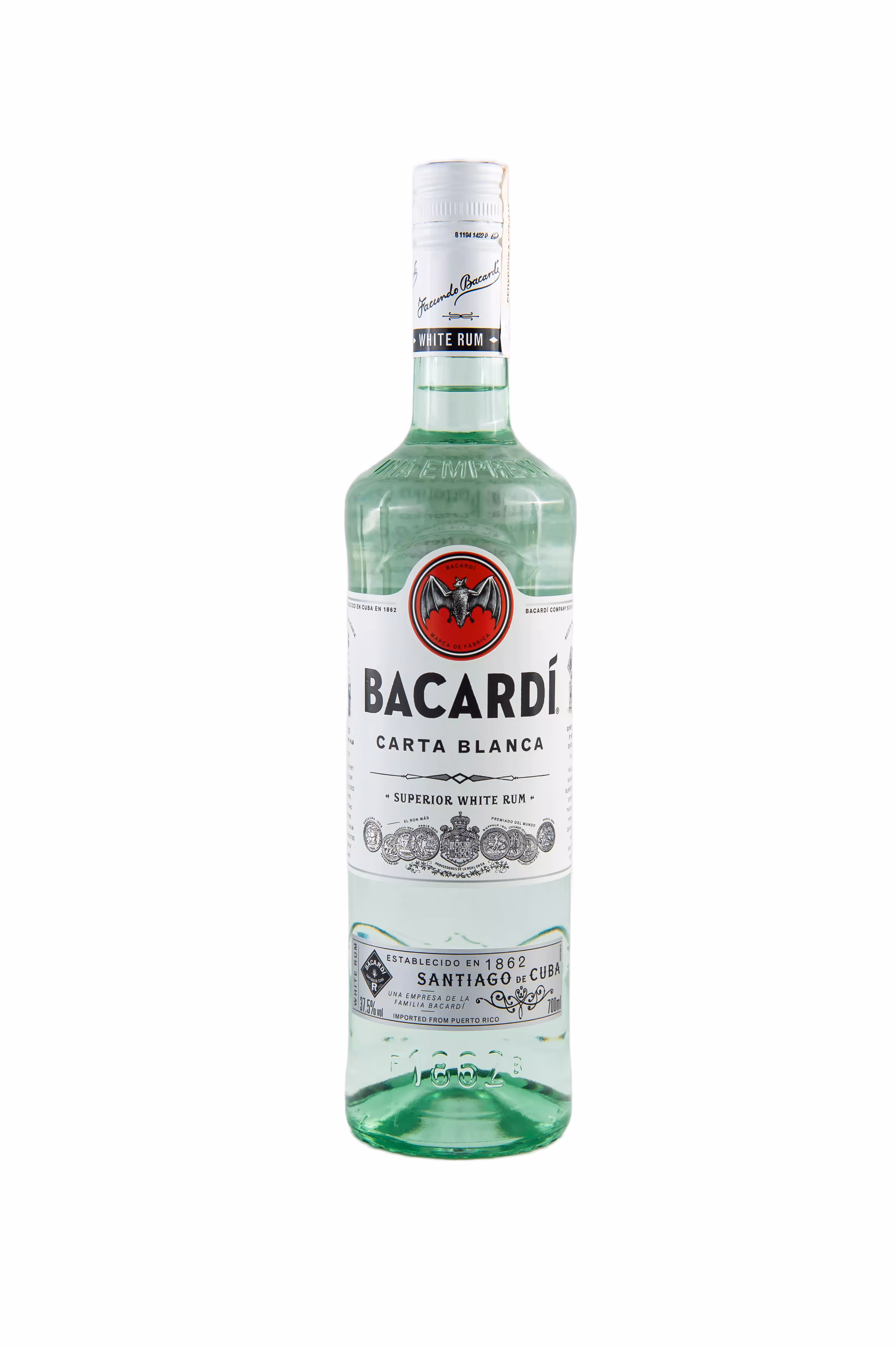 Rum Bacardi Carta Blanca