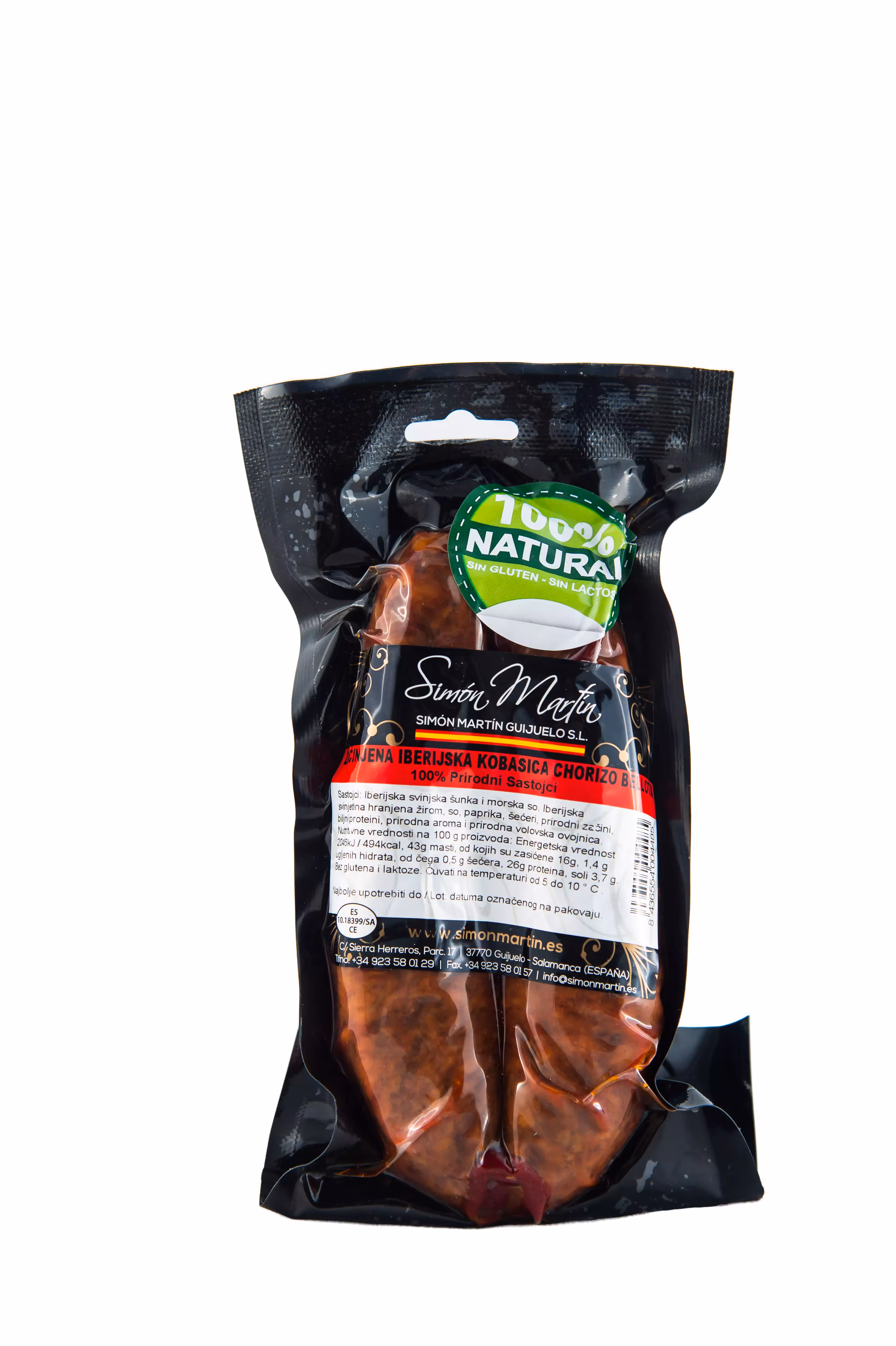 Simon Martin Začinjena Iberijska Kobasica Chorizo Bellota