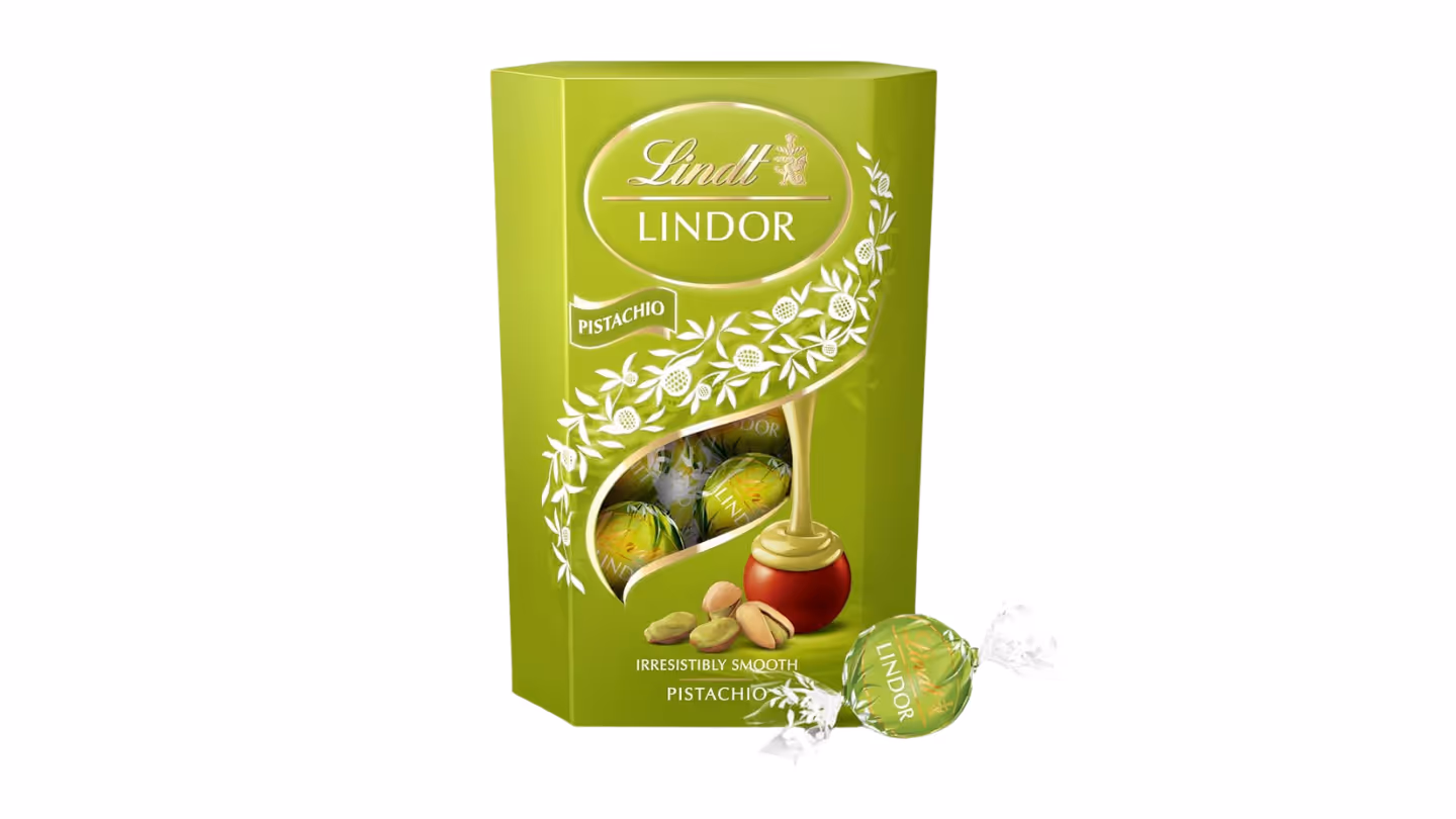 LINDOR pistachio cornet 200g