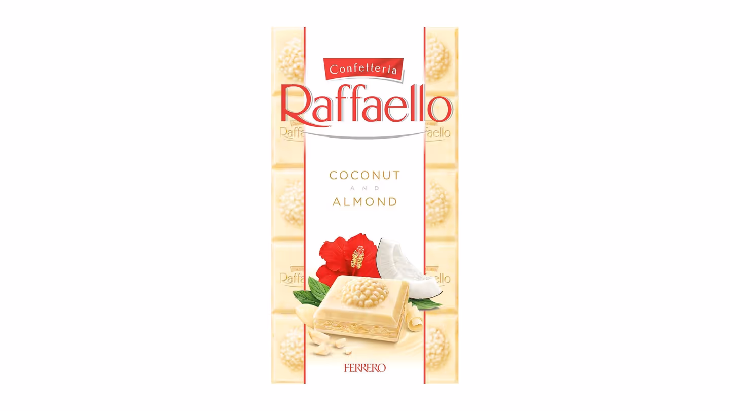 Raffaello čokolada 90g