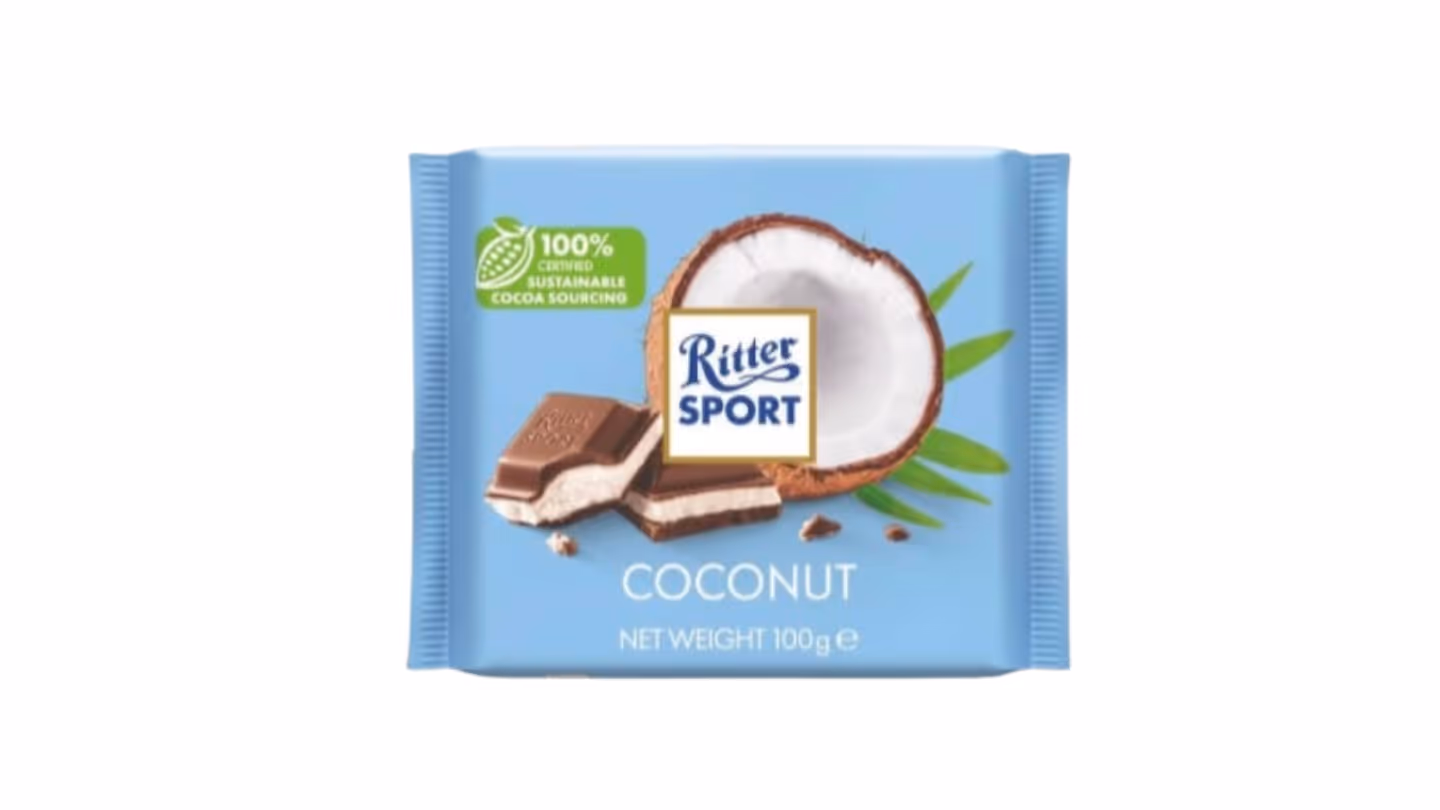 Ritter Sport Kokos 100g