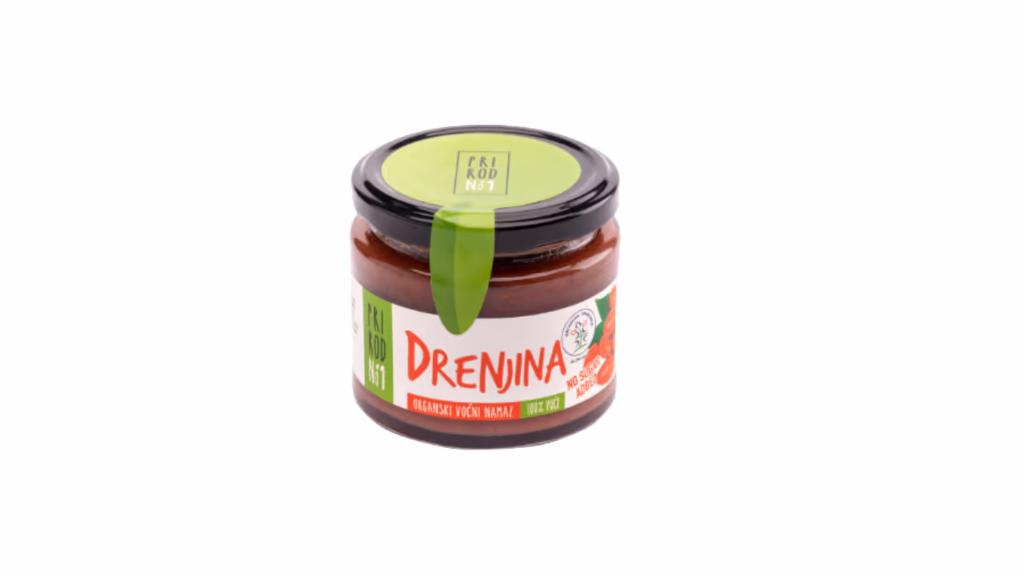 Prirodno1 organski namaz od drenjina 200g