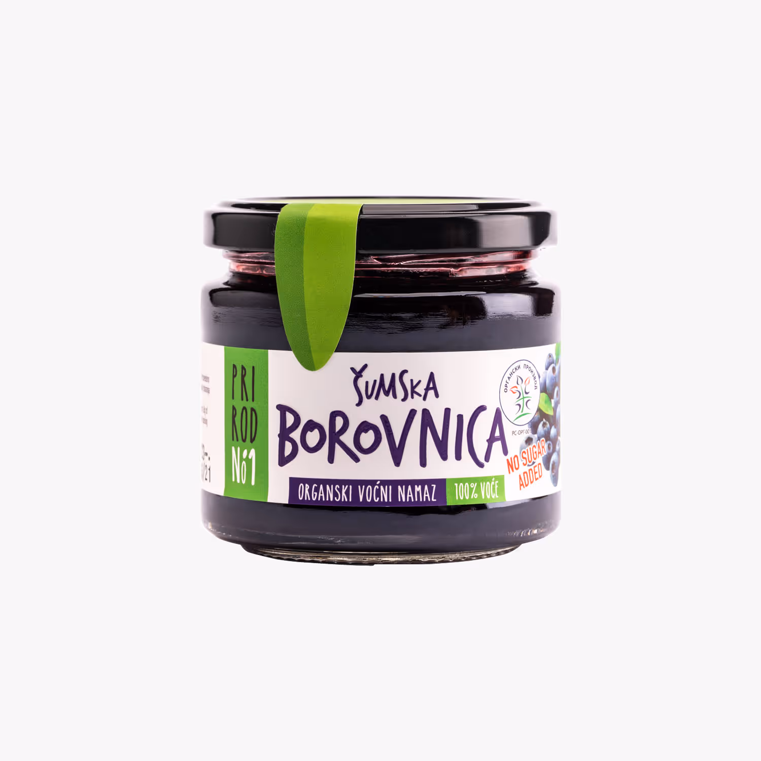 Prirodno1 organski namaz od šumske borovnice 200g