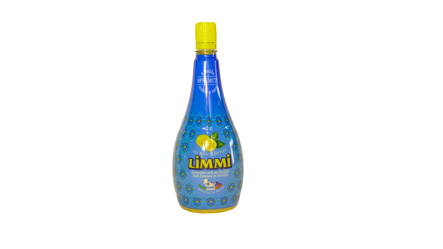 Limmi prirodni voćni sok limuna 200ml