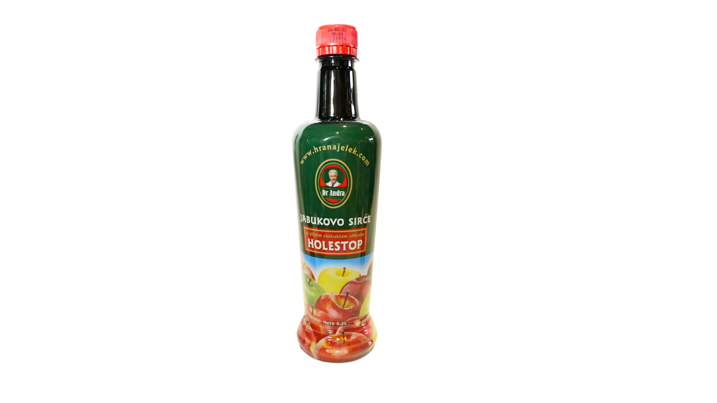 Dr Andra jabukovo sirće HOLESTOP 0,5l