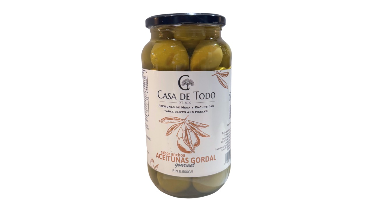 Palacios Gutierrez Aceitunas con Hueso Gordal 500g