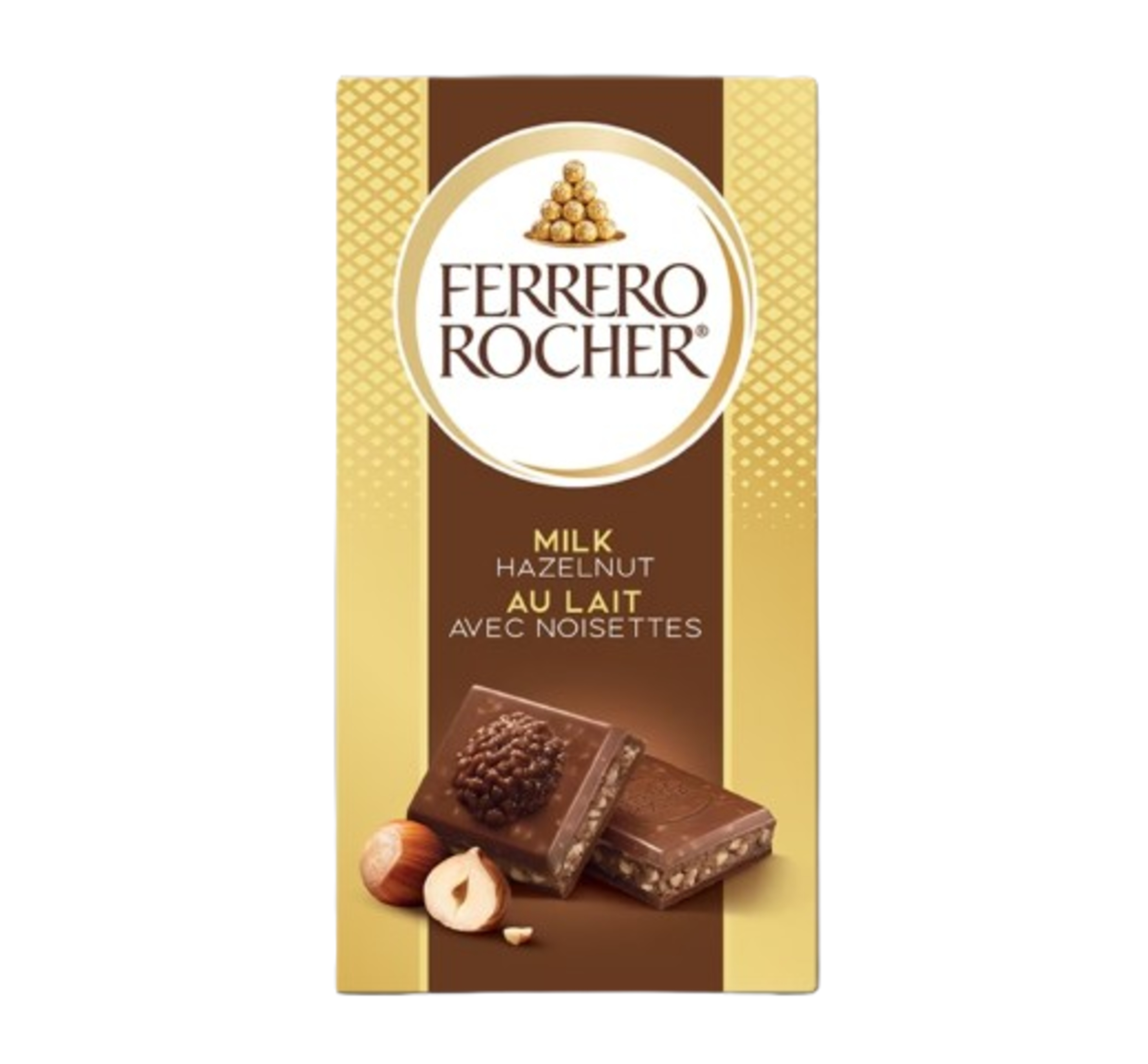 Ferrero Rocher mlečna čokolada sa lešnikom 90g