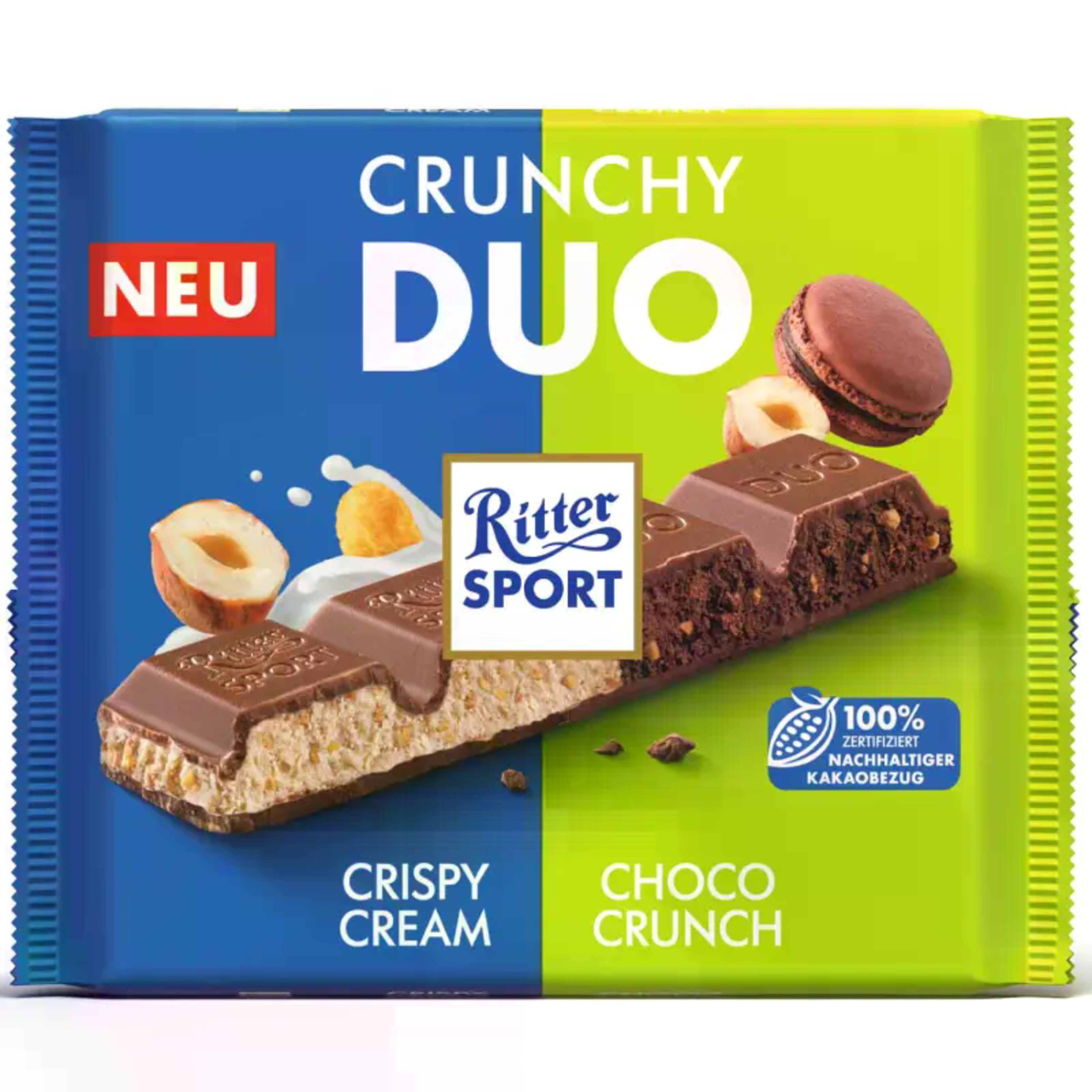 Ritter Sport Crunchy Duo 218g