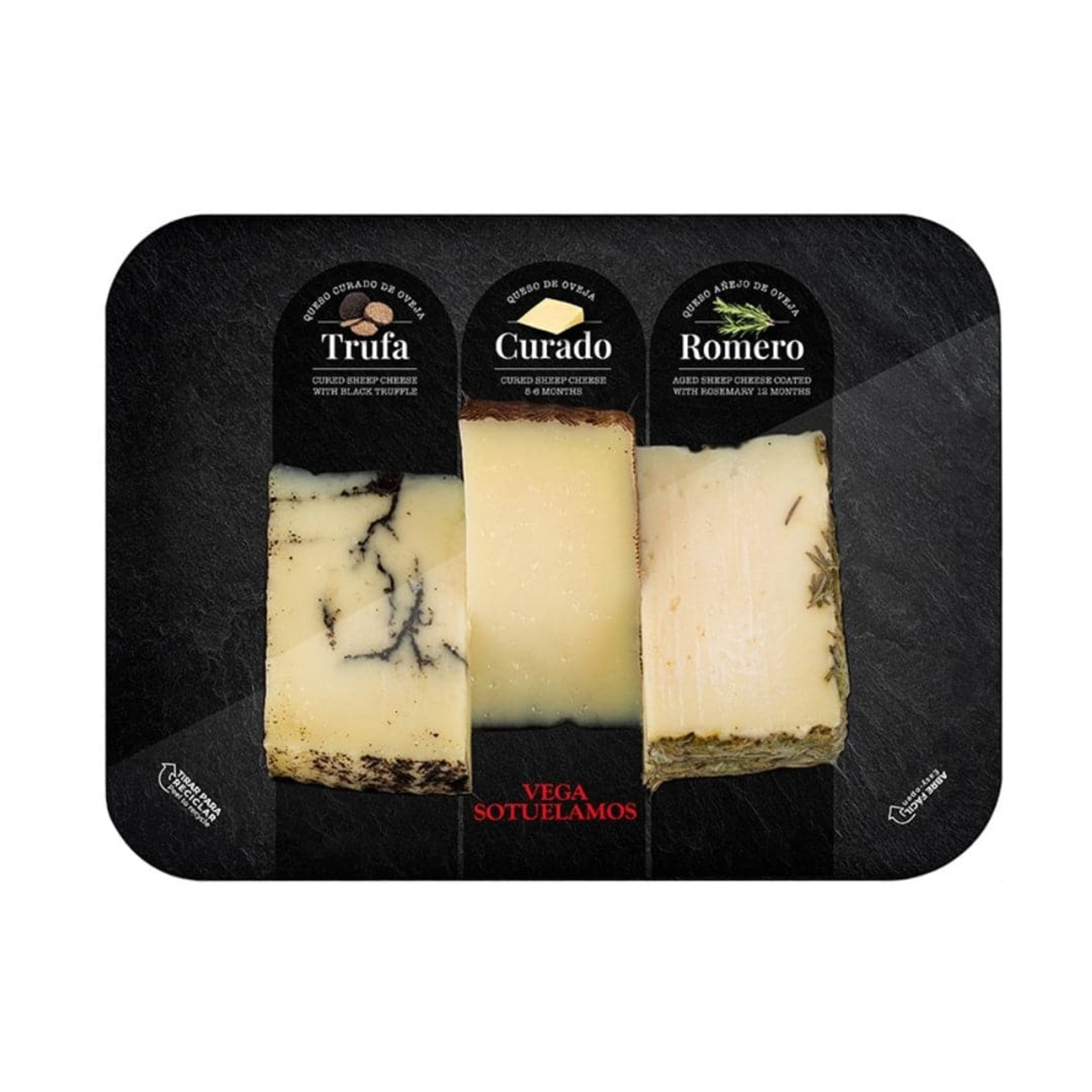 Vega Sotuélamos kolekcija tri vrste sira 300g