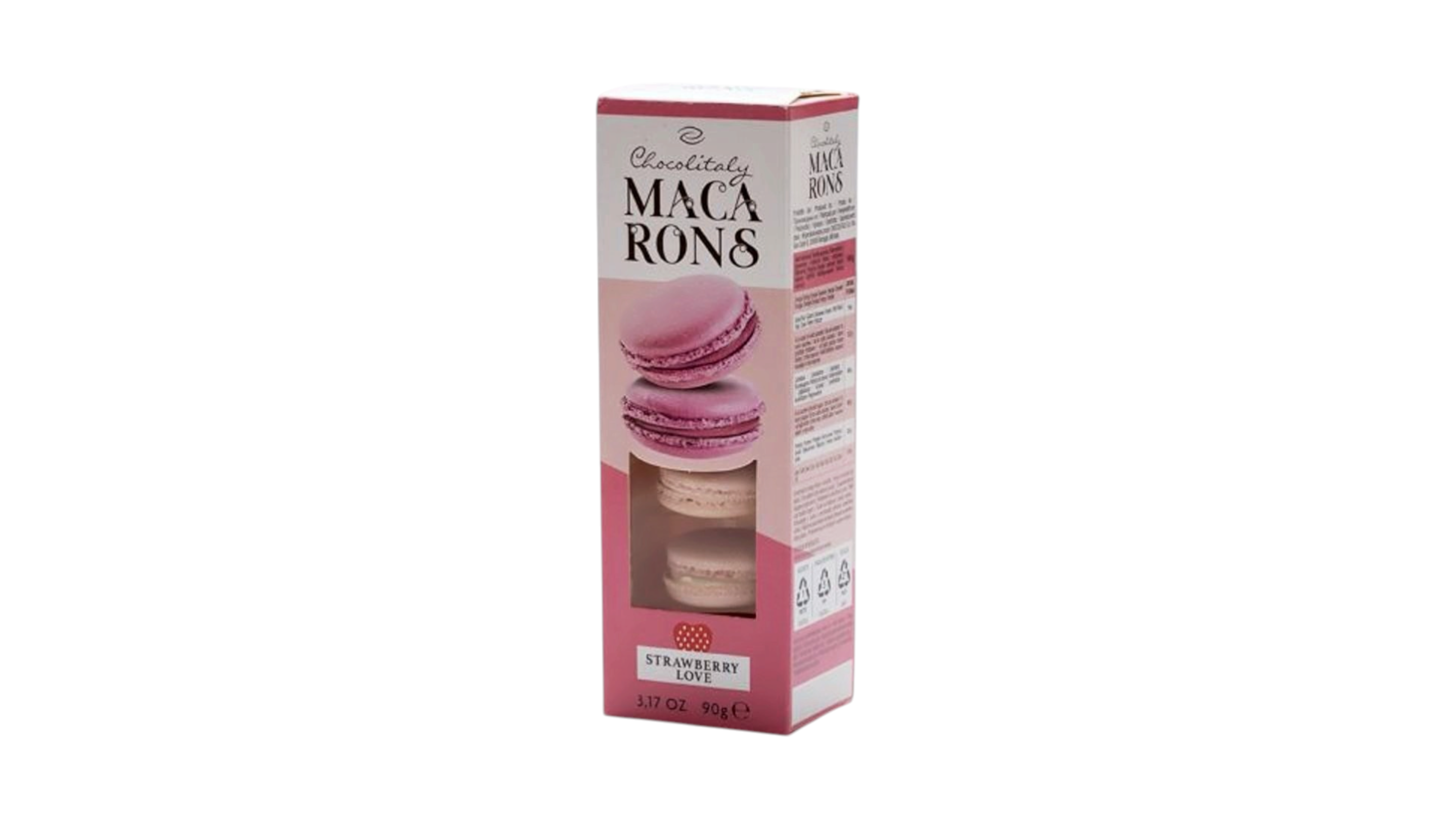 Biskvit Chocolitaly Macarons Jagoda Love 90g