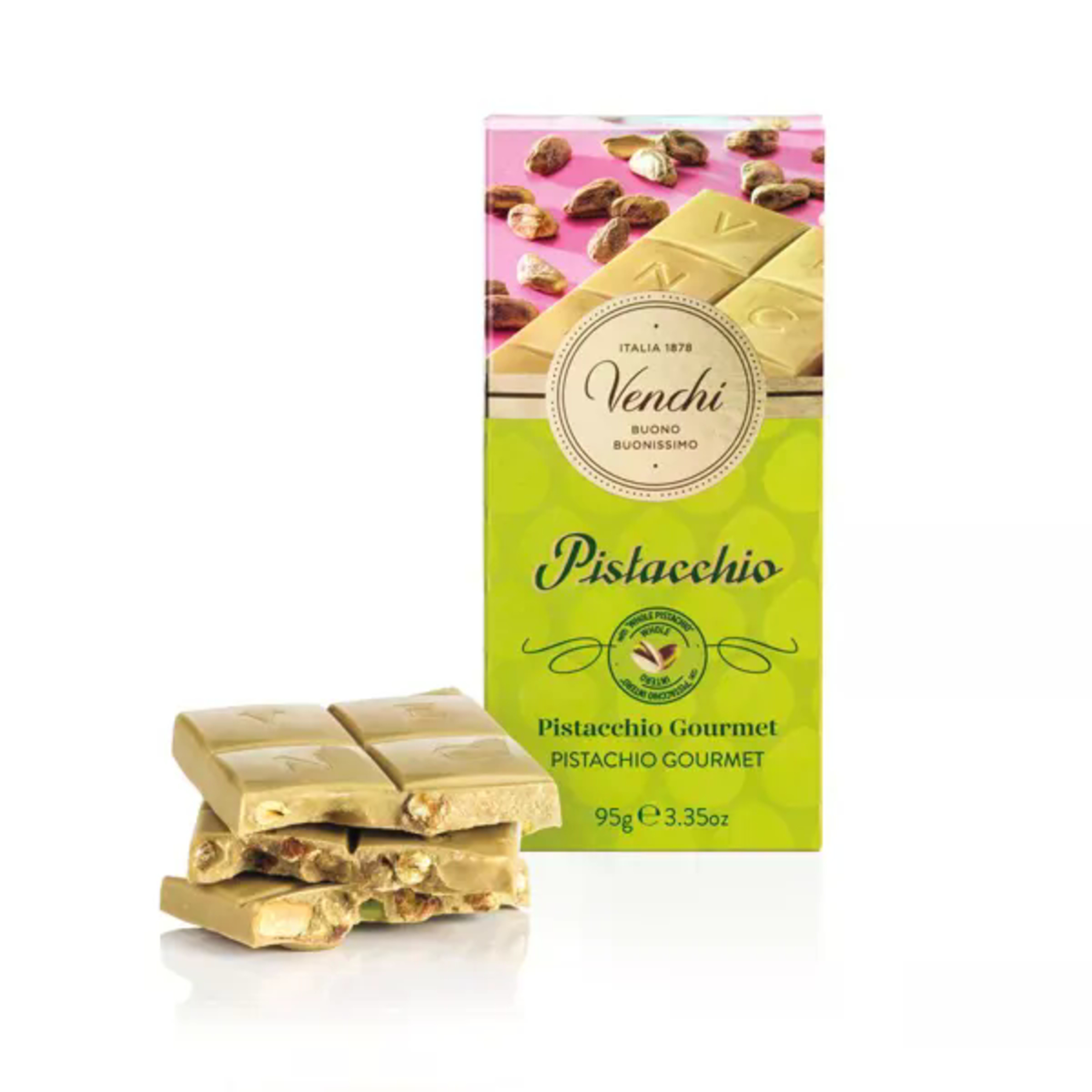 Venchi Crunchy Pistachio Bar 95g