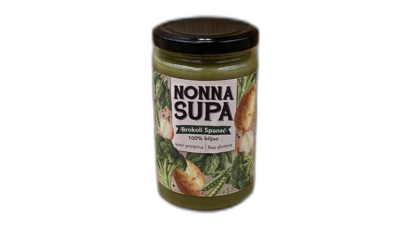 Nonna brokoli i španač supa 370ml