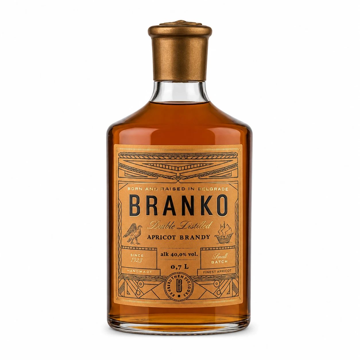 Rakija Branko Premium kajsija 0,7l