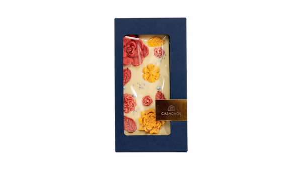 Casachok Cvetna Bela Cokolada 100g