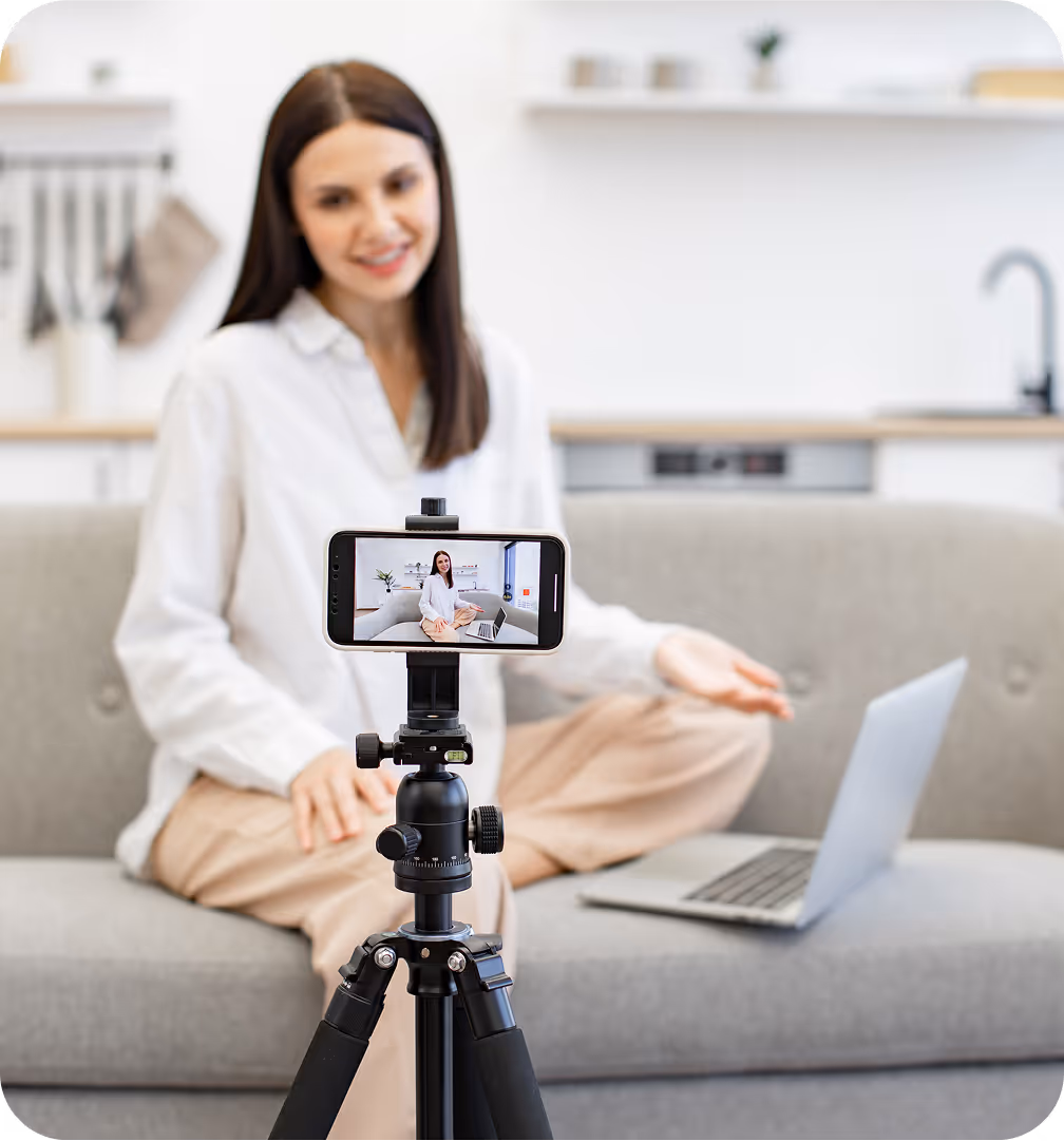 Support your sales team with branded video landing pages