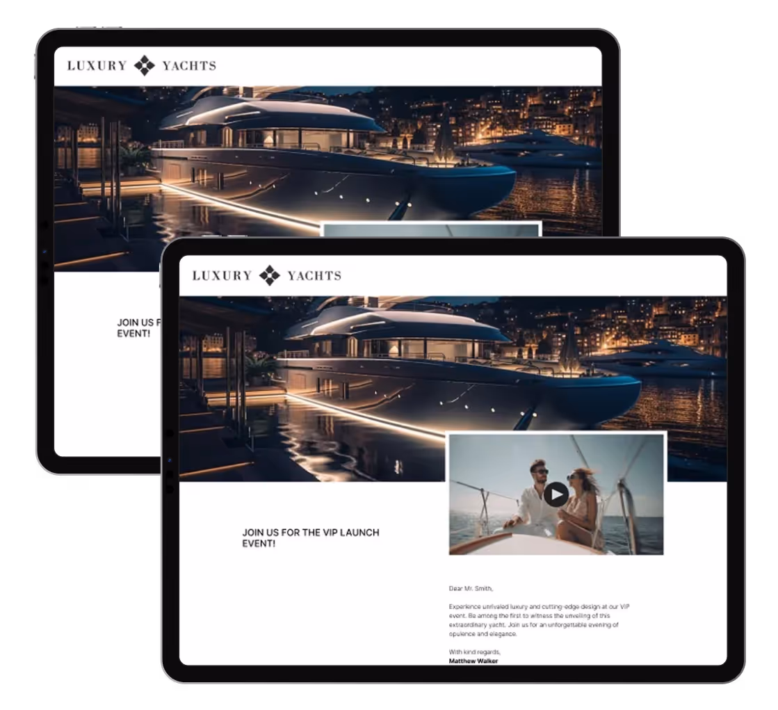VentaVid users have created more than 20,000 branded video templates for their customers - when will you start?