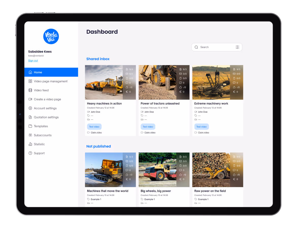 Share an approval page with built-in payments