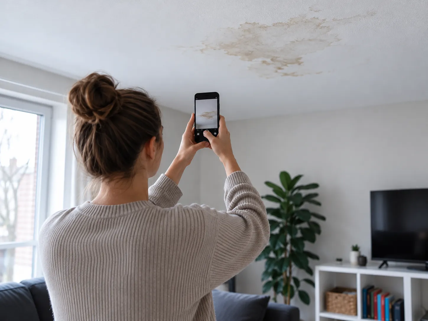 Guided video capture: filming water damage step by step