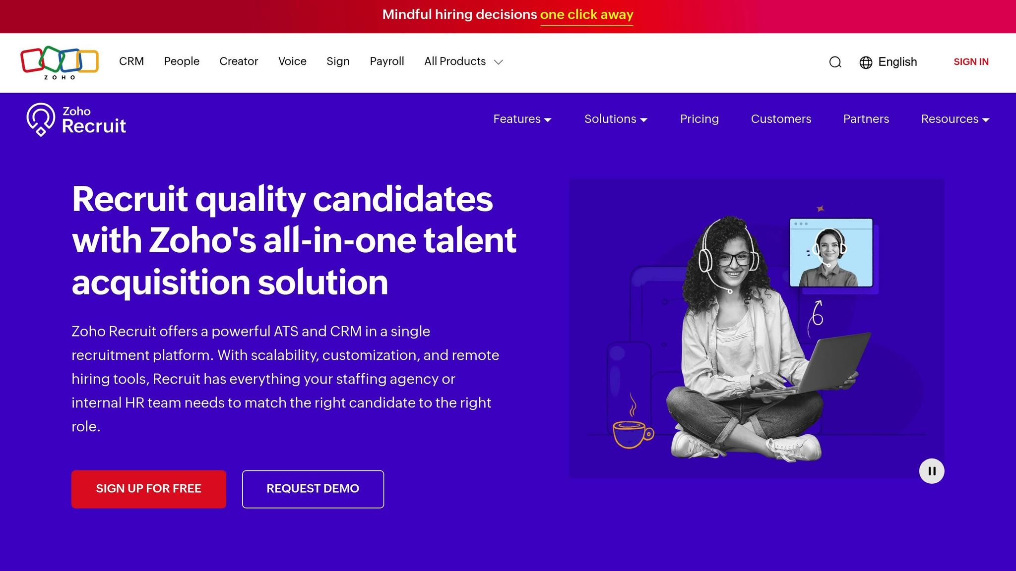Zoho Recruit