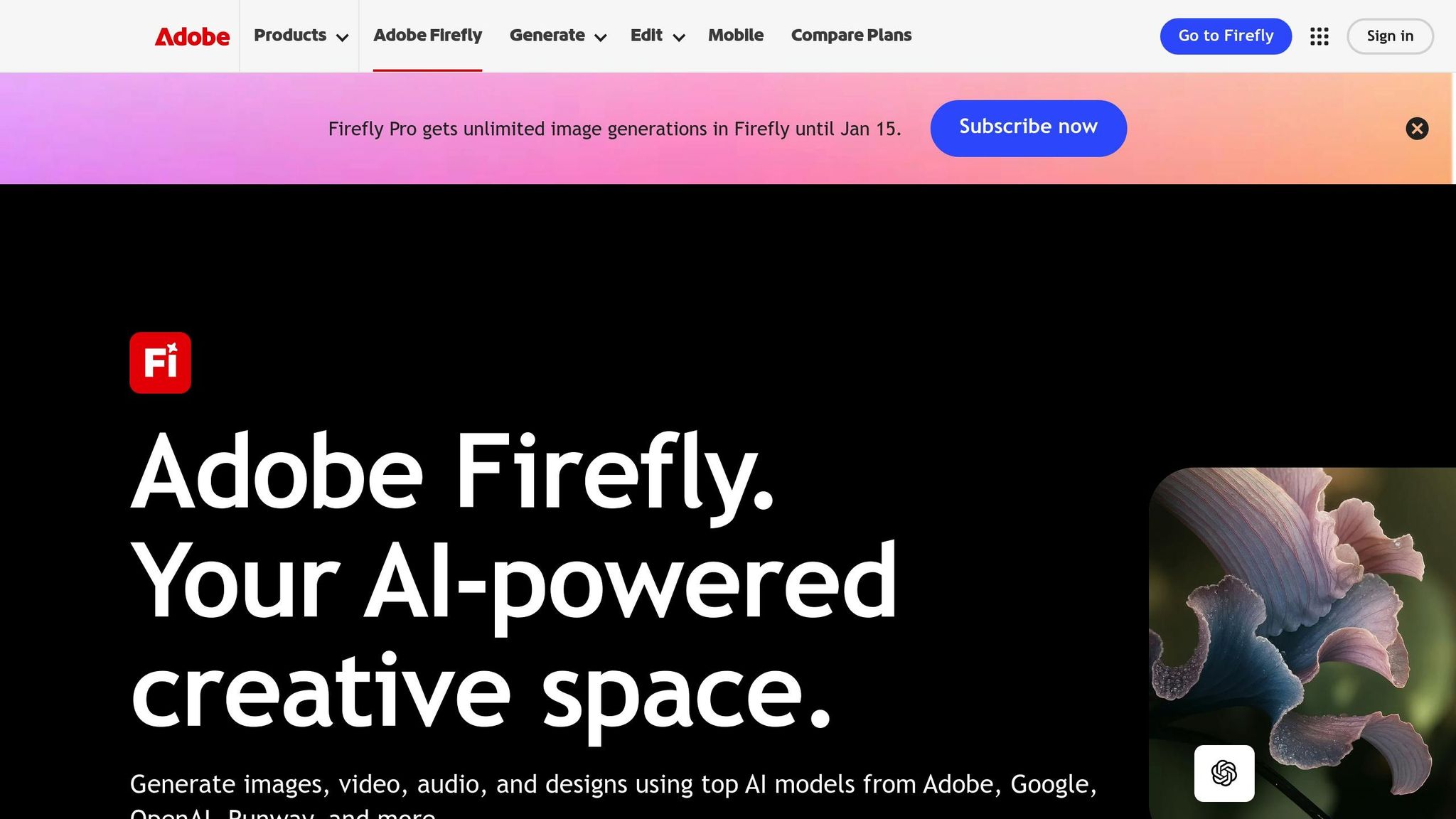 Adobe Firefly