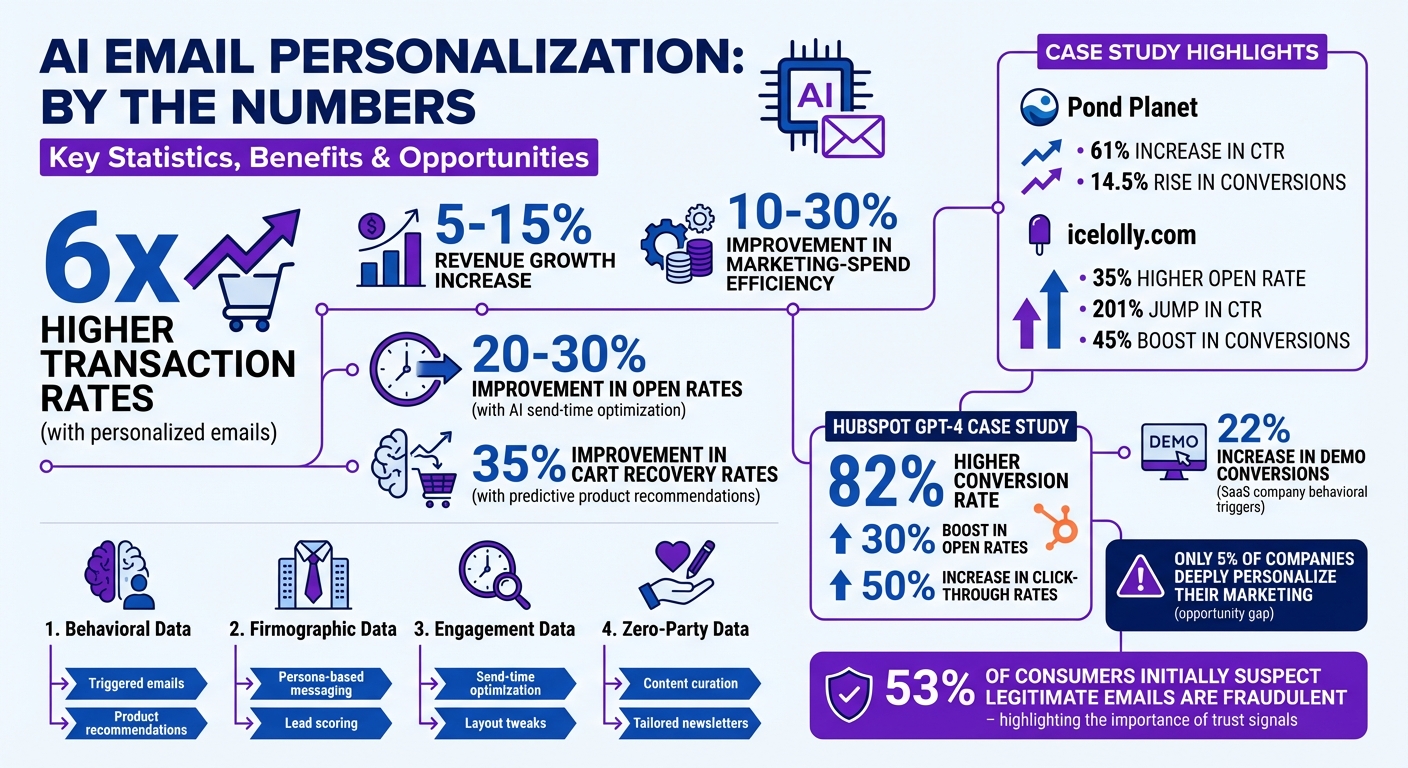 AI Email Personalization Impact: Key Statistics and ROI Metrics