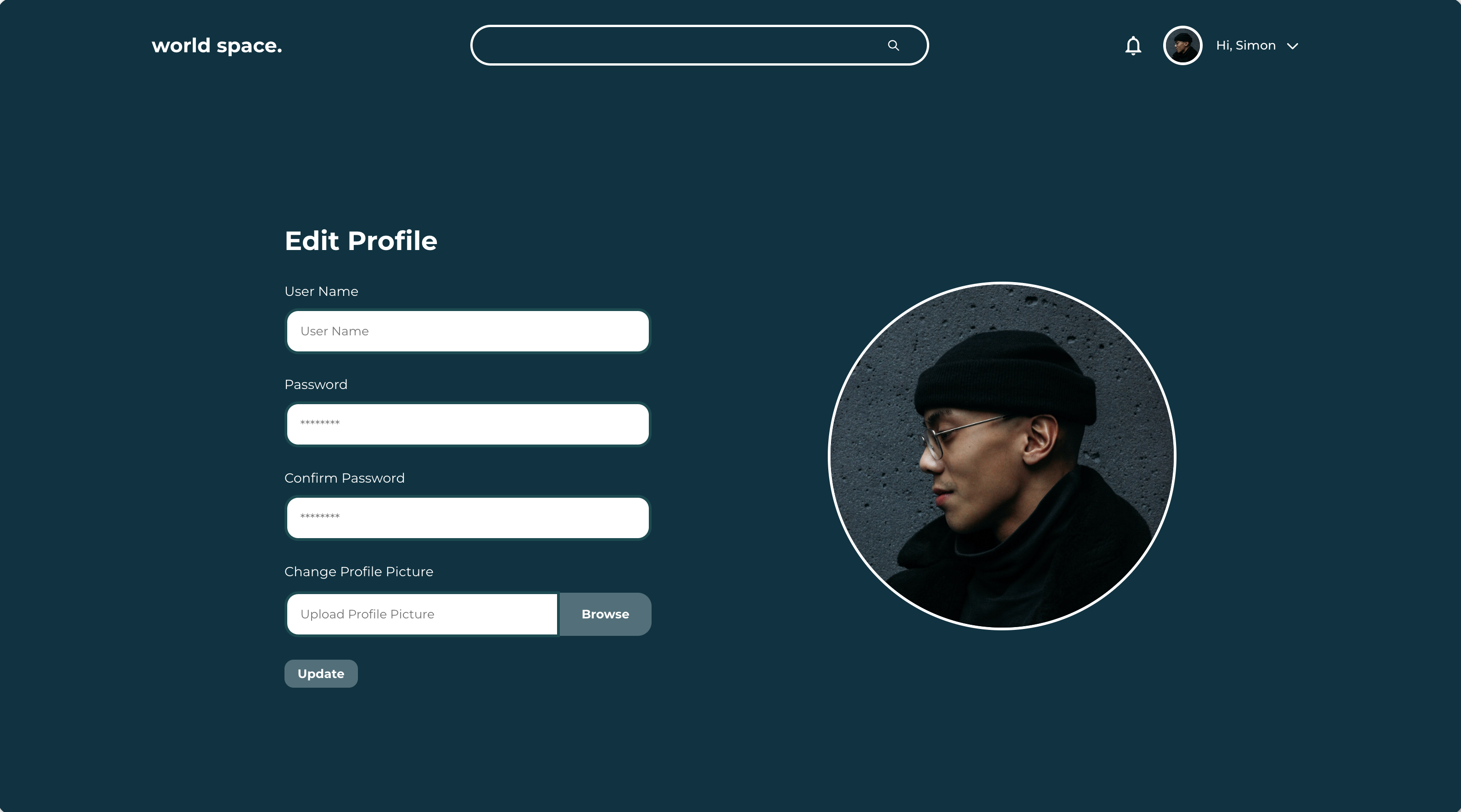 Profile Page