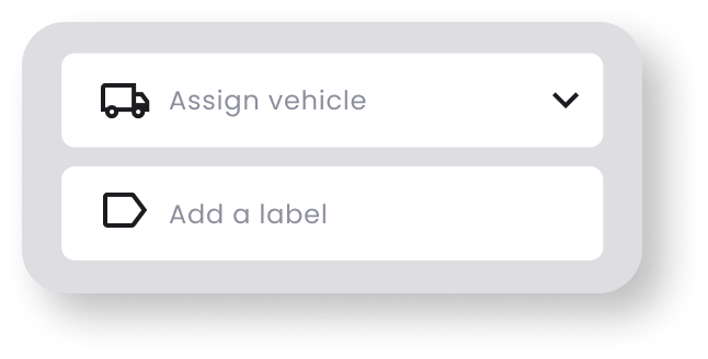 Assign a vehicle to a driver or a driver to a vehicle