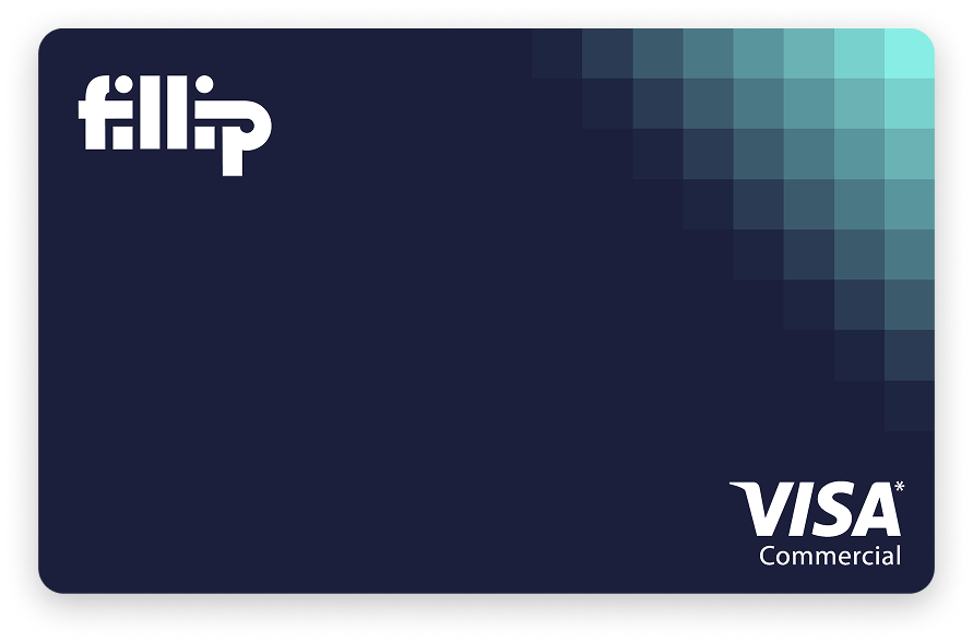 The Fillip Visa payment card