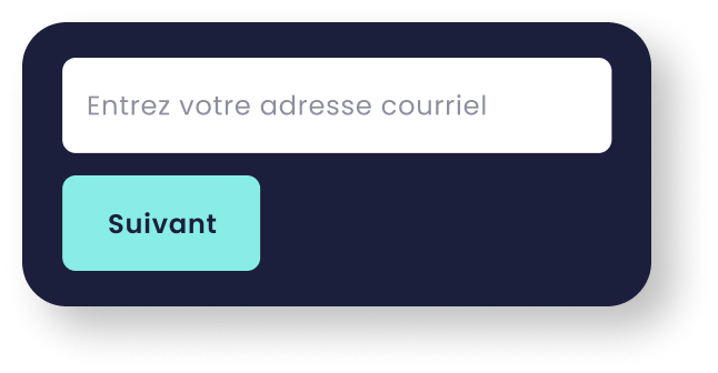 Option de connexion par e-mail