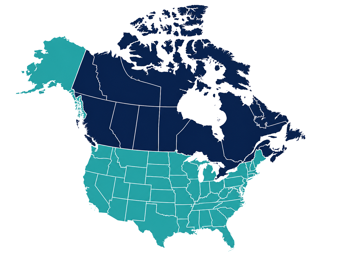 Carte du Canada