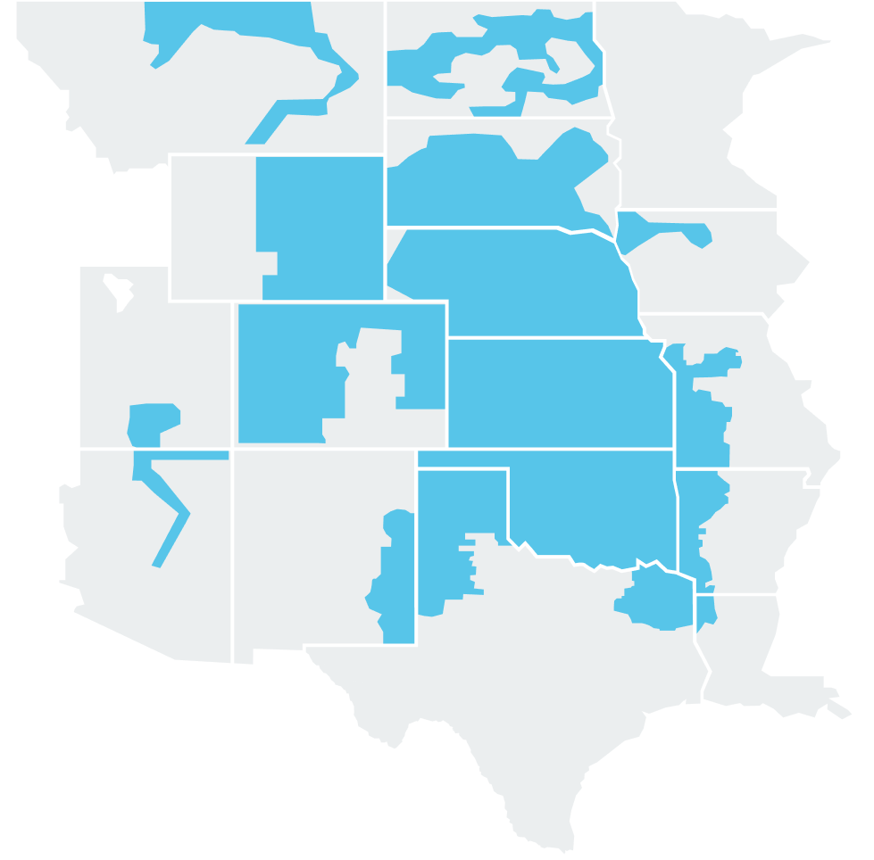 Southwest map