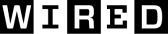 Wired logo in black and white