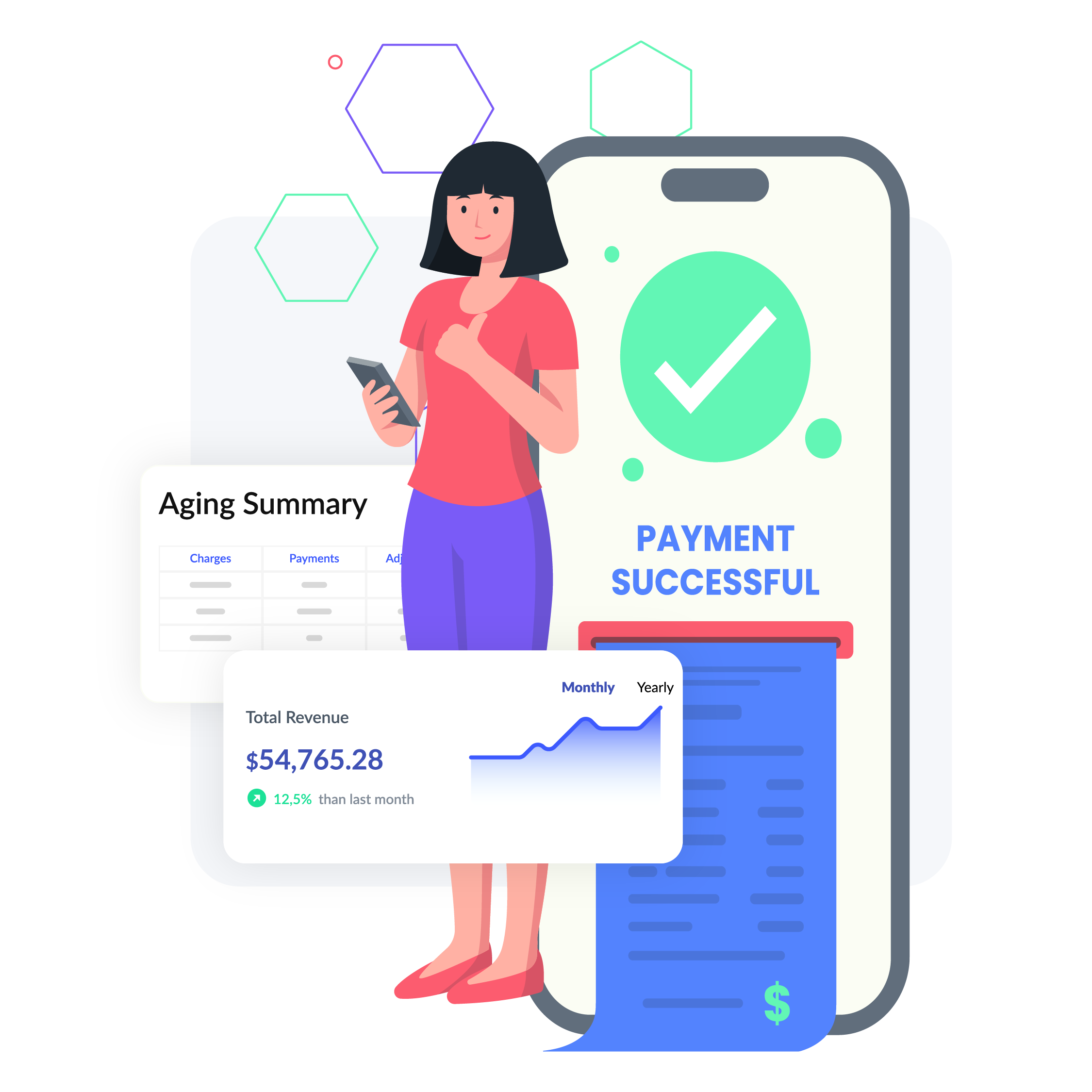 Collect More, Faster — with options that fit your practice.