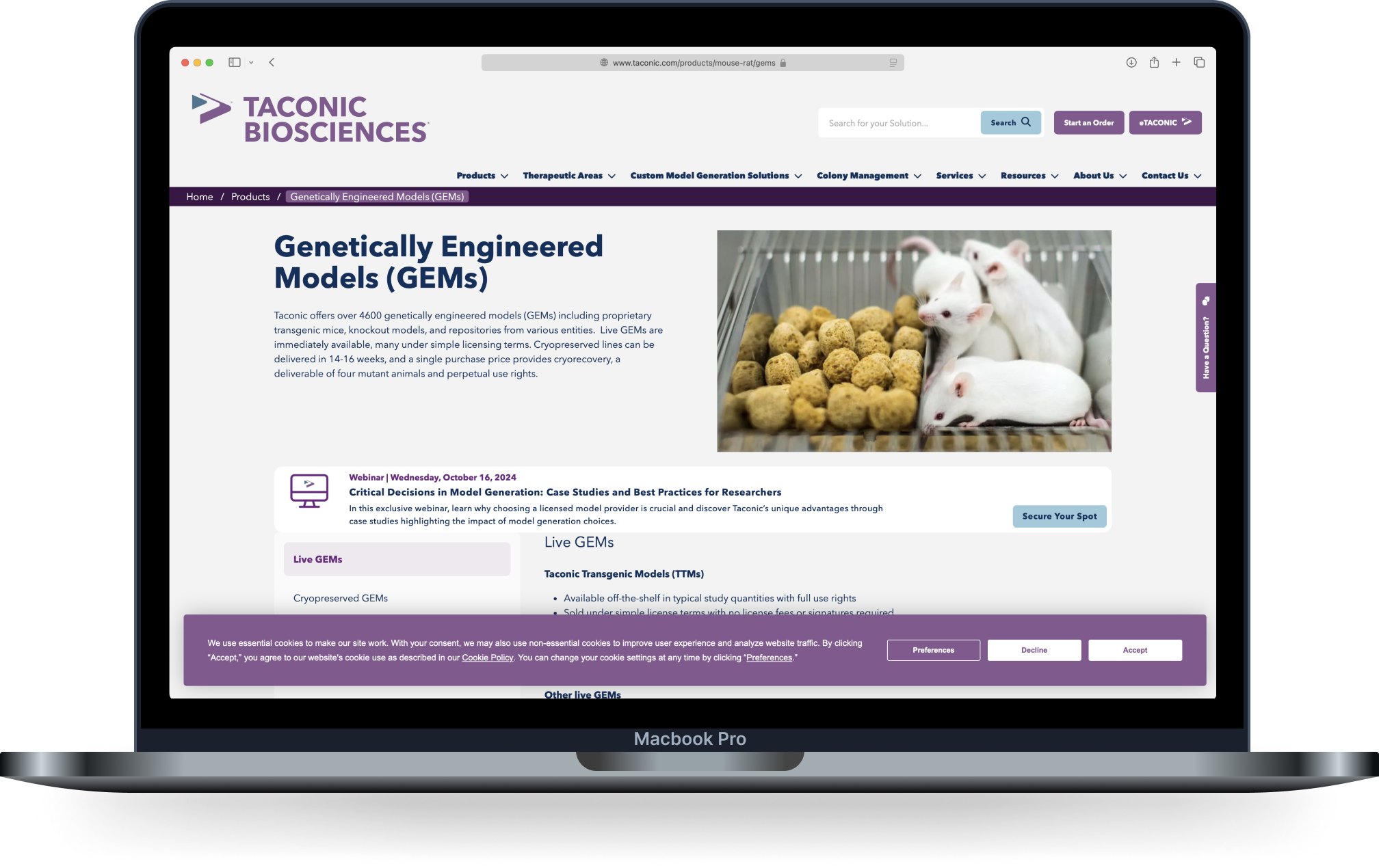 Taconic Biosciences case study