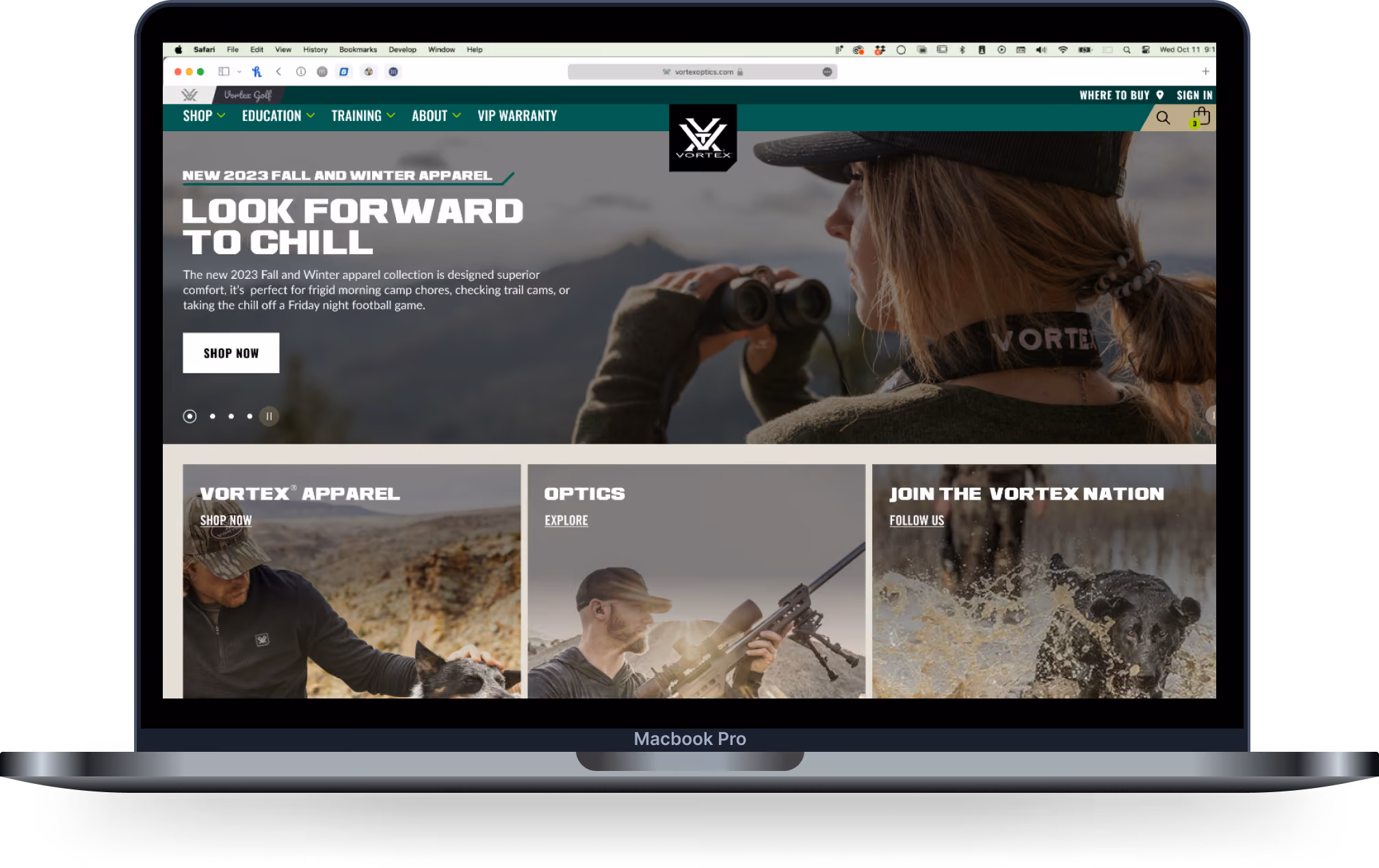 Vortex Optics — firearms & optics case study, Agency 39A