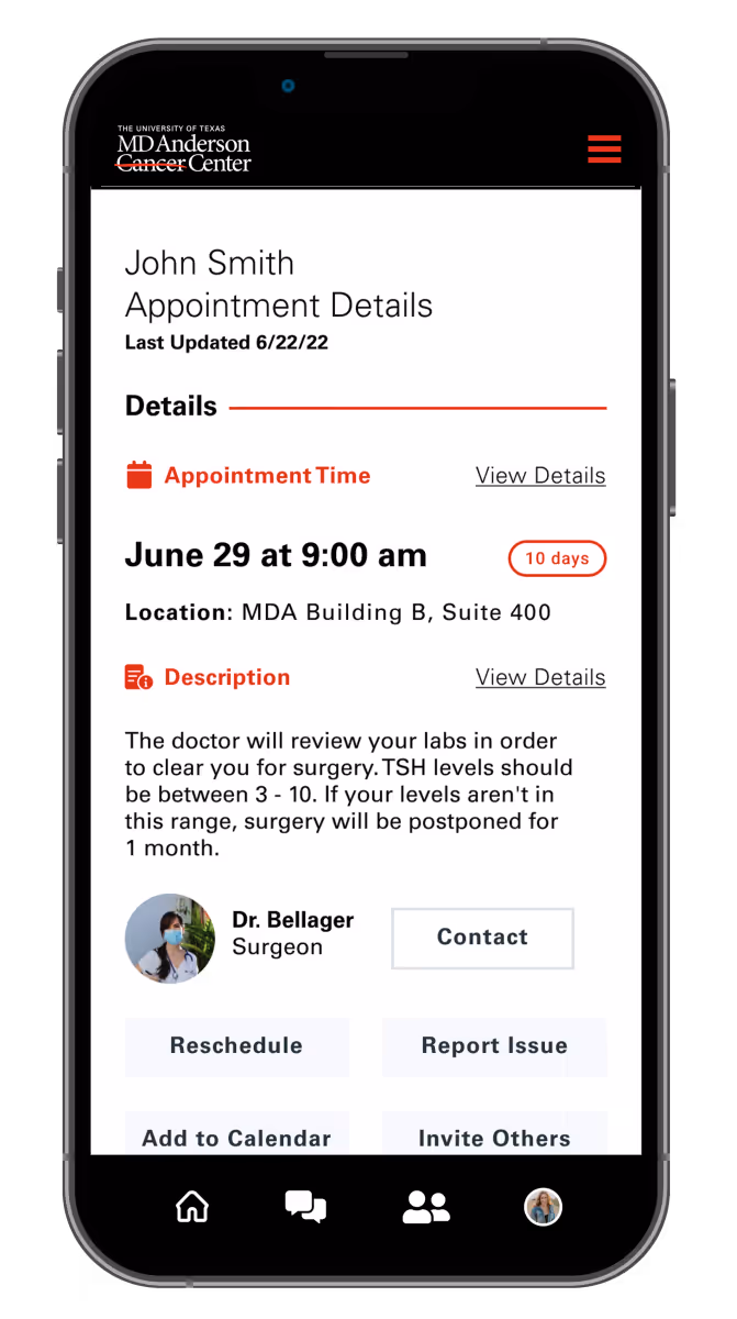 MD Anderson / Surgical Experience of the Future case study