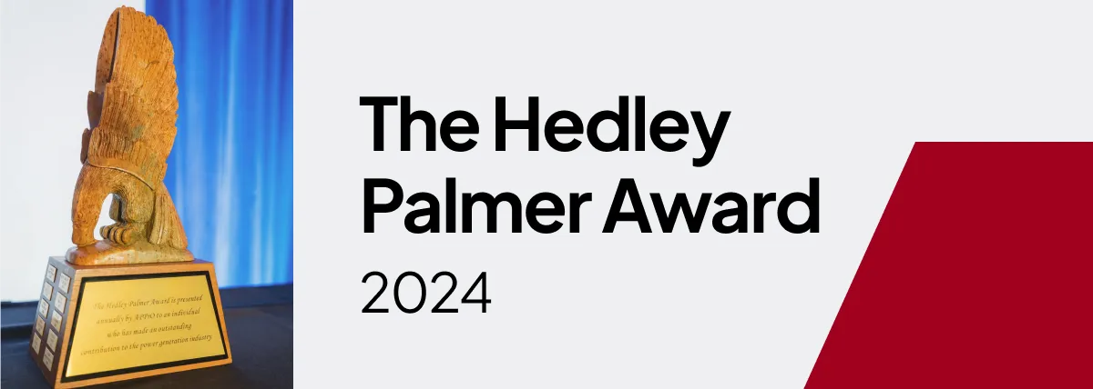 The Hedley Palmer Award 2024 Chris Benedetti