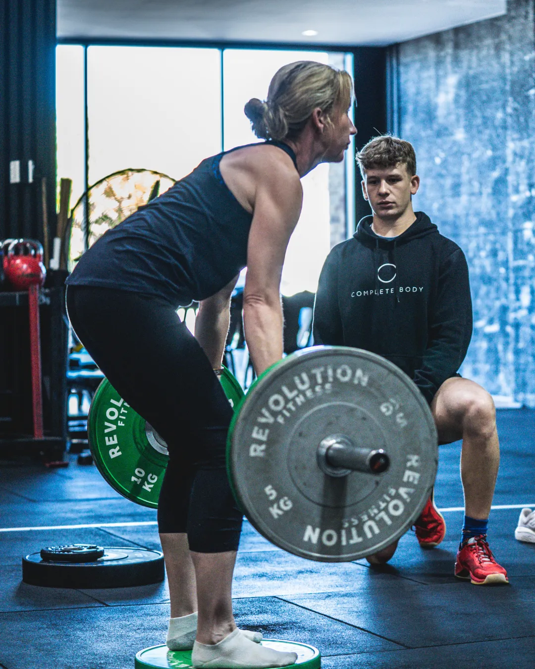 Personal training session at Complete Body Toowoomba.