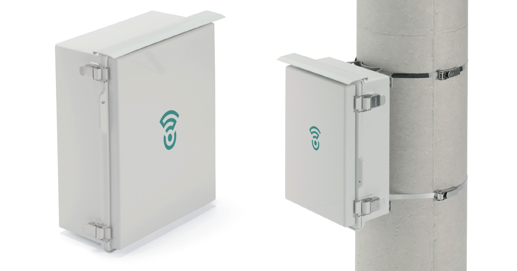 SenseIT Temporary Deployment Box On a Pole