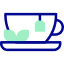 cup of tea icon to display fitness and weightloss journey using lipotropic fat burning agents and injectable medications and lipo b and lipo c to lose weight and burn fat
