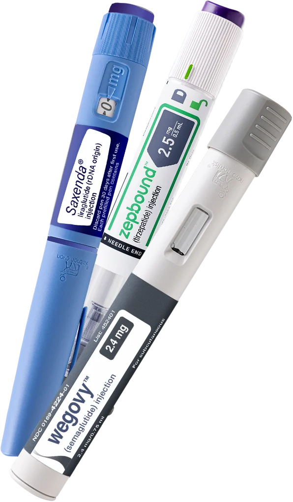 primary care on demand weight loss virtual clinic medication branded medication Wegovy Saxenda and Zepbound insurance coverage approval needed for medication