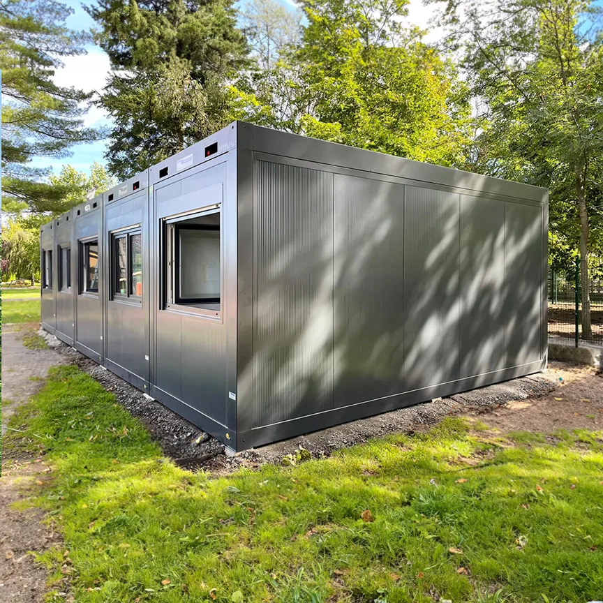 Plus Line Bürocontainer für eine Schule