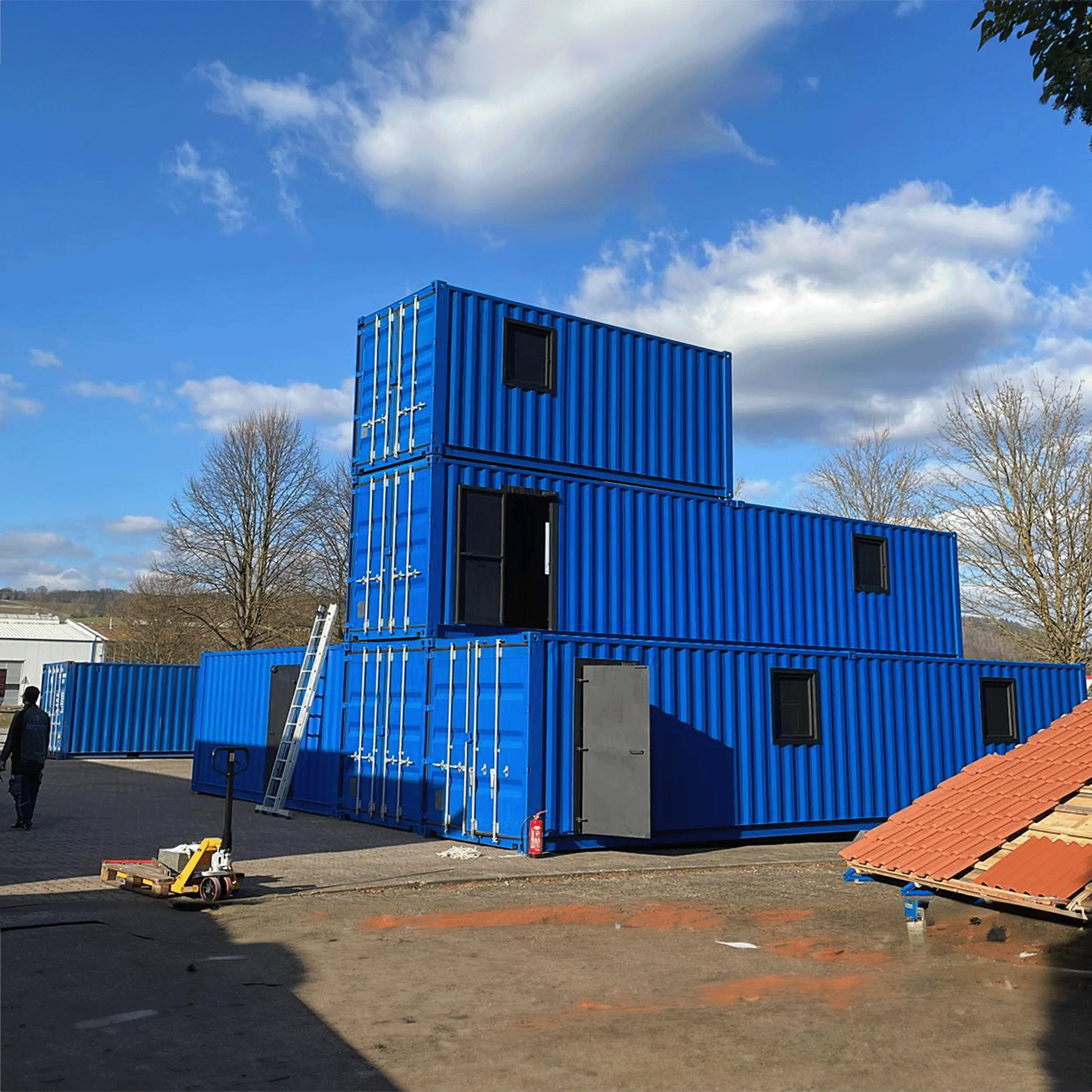 Brandübungsanalage Container Sonderbau