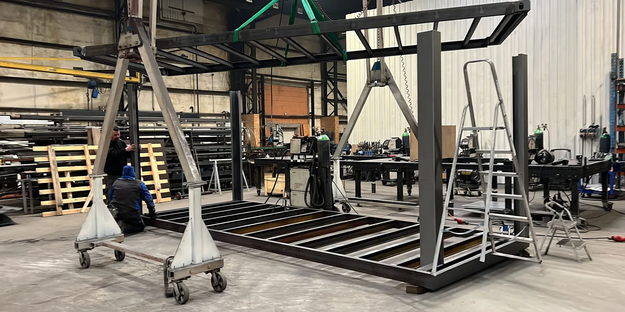 Container Sonderbau, Maßanfertigung im Stahlbau