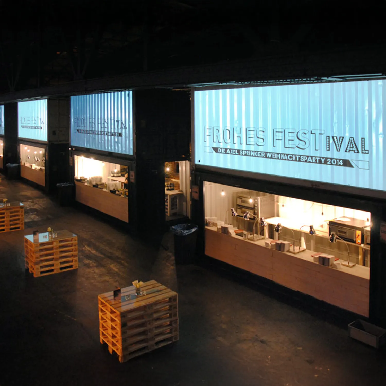 Messecontainer, Modulbau