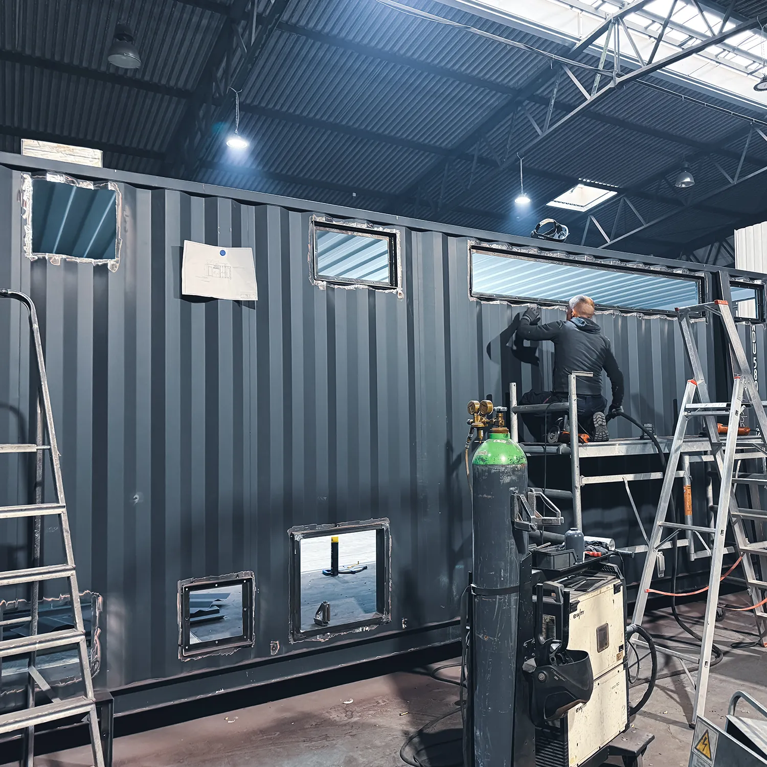 Container Sonderbau, Anlagencontainer