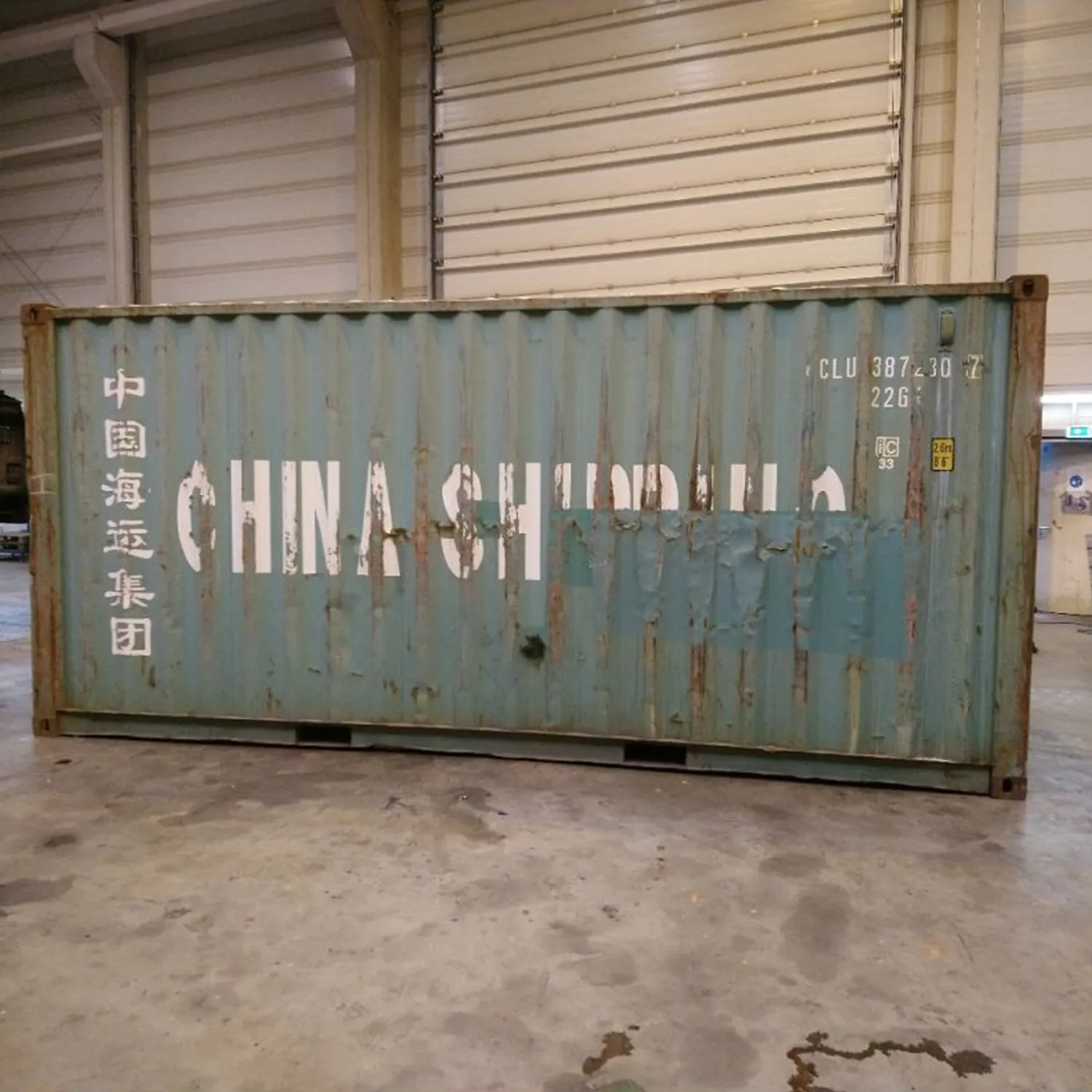 Gebrauchter Container in C Qualität Lager­qua­li­tät, Wind- und Wasser­dicht, nach Re­pa­ra­tu­ren ggf. CSC fähig, ca. 10 – 20 Jahre jung