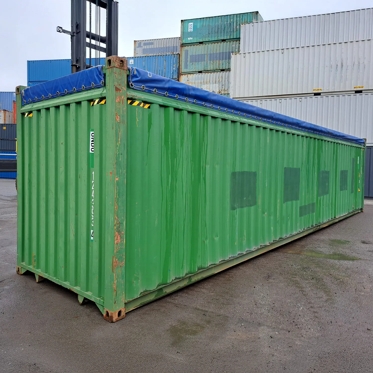 gebrauchter 40 Fuß Open Top Container