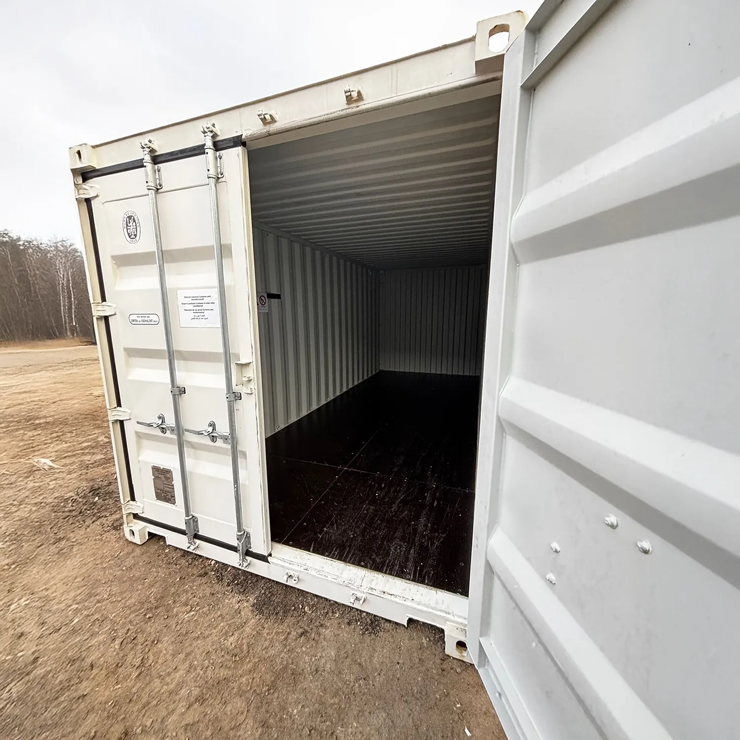 20 Fuß Seecontainer Reinweiß